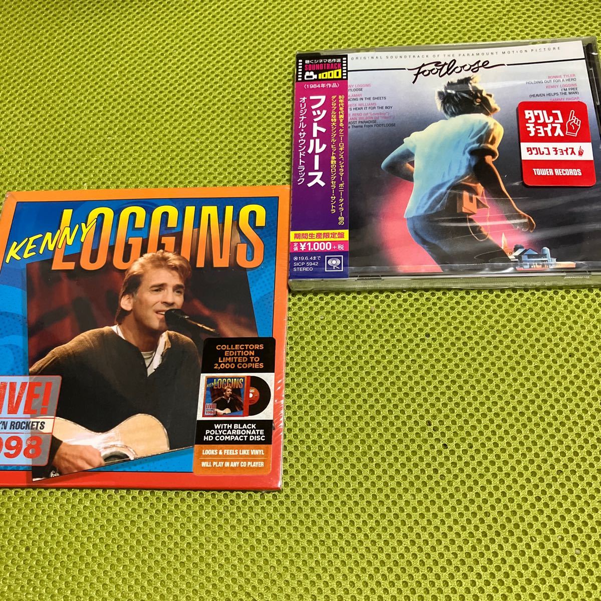 入手困難 未開封 ケニーロギンス／ LIVE ROCK'N ROCKETS 1998 限定2000枚 輸入盤　貴重フットルース収録、サントラFOOTLOOSE
