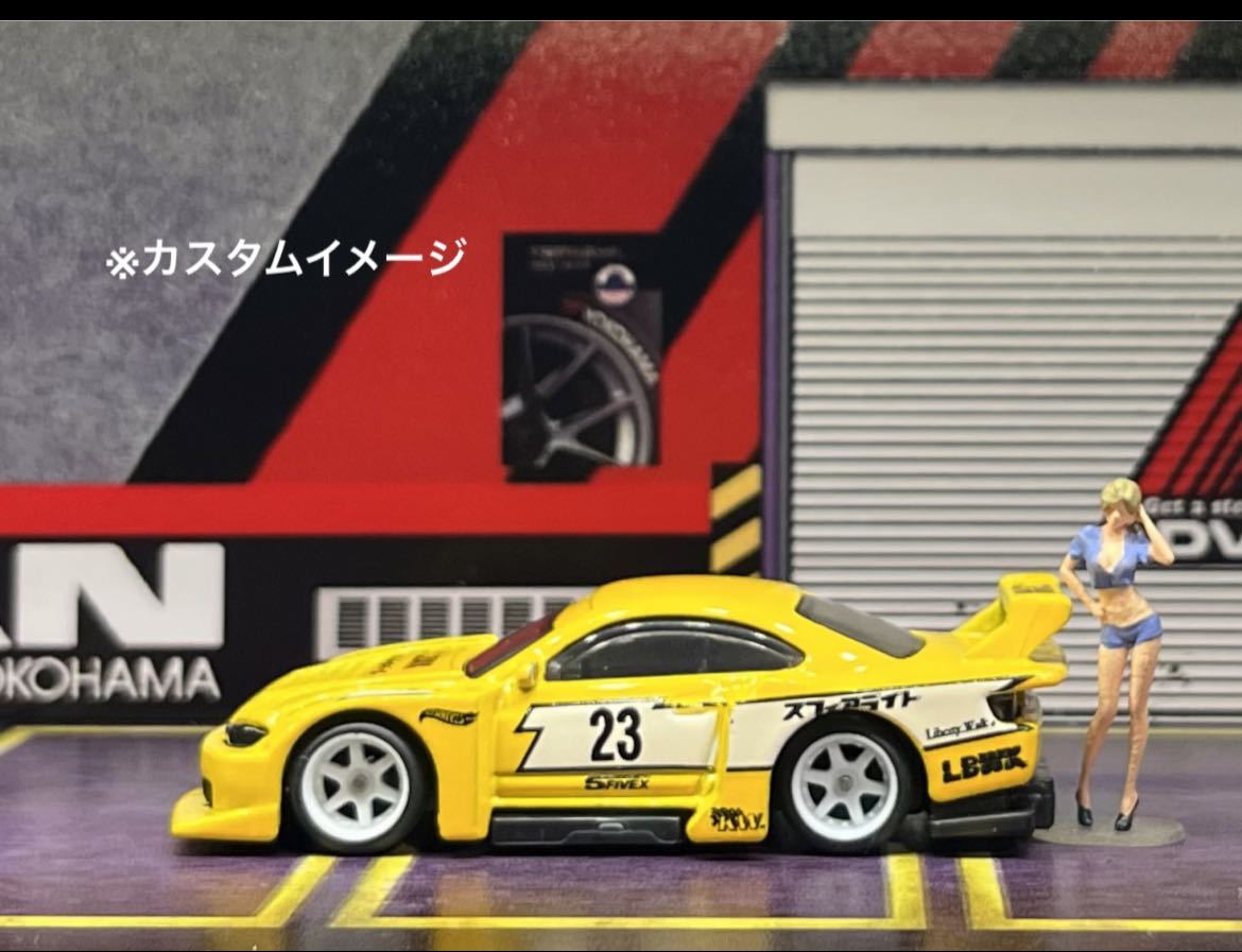 1/64 カスタムホイール　8台分　6本スポーク＆CE28風　シルバー＆ブラック＆ゴールド＆ホワイト　ホットウィール等のミニカーに！_画像8