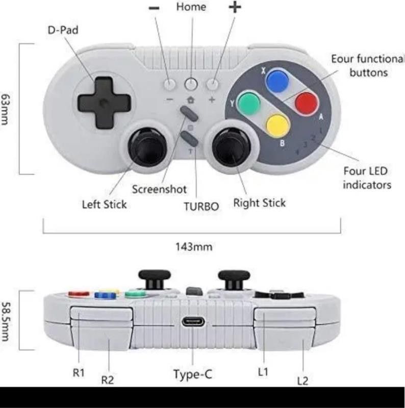 新款コントローラー ワイヤレススイッチ PC充電バッテリー