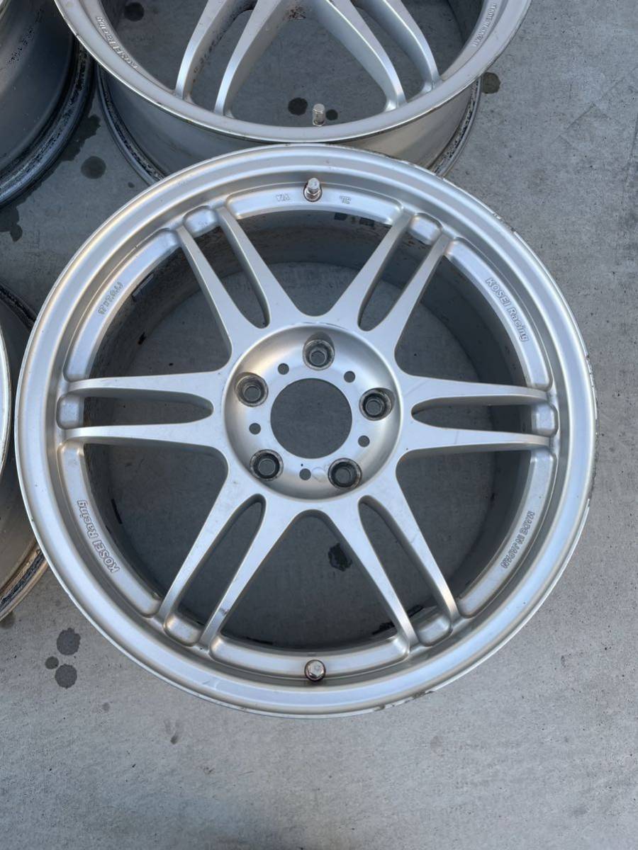 KOSEI Racing K1-TS アルミホイール 17インチ コーセイレーシング 軽量 17×7.0j 50 114.3 5穴 コーセイ 4本セット _画像3