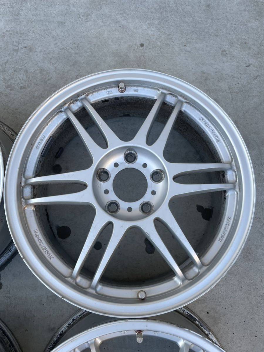 KOSEI Racing K1-TS アルミホイール 17インチ コーセイレーシング 軽量 17×7.0j 50 114.3 5穴 コーセイ 4本セット _画像4