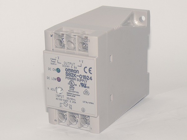 残数２■OMRON■電源 24V 0.6A 15W スイッチング電源 S82K-01524 入力 AC 100V ～ 240V DINレール対応 DC パワーサプライ オムロン PLC_画像1