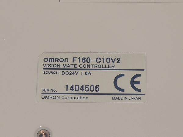 OMRON■視覚センサ F160 V2 コントローラ 画像処理 画像認識 識別 画像検査 F160-C10V2 オムロン_画像5