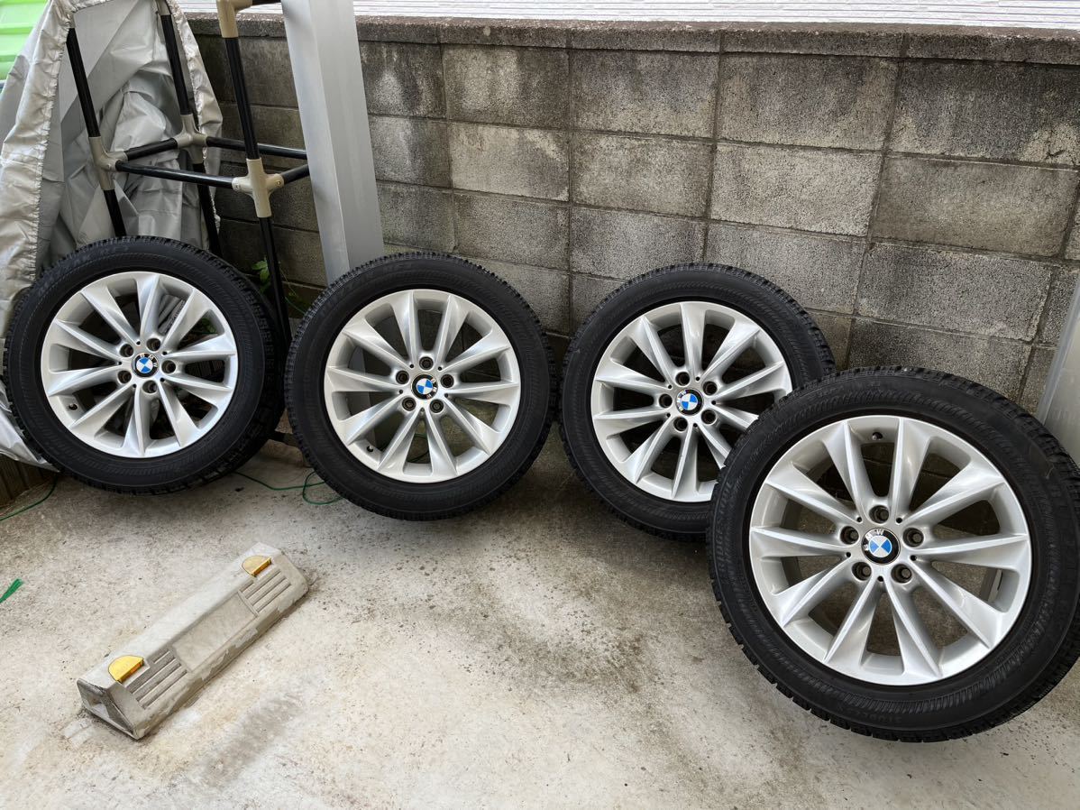 ブリヂストン ブリザックRFT BMW純正アルミホイール 245/50R18 4本_画像9