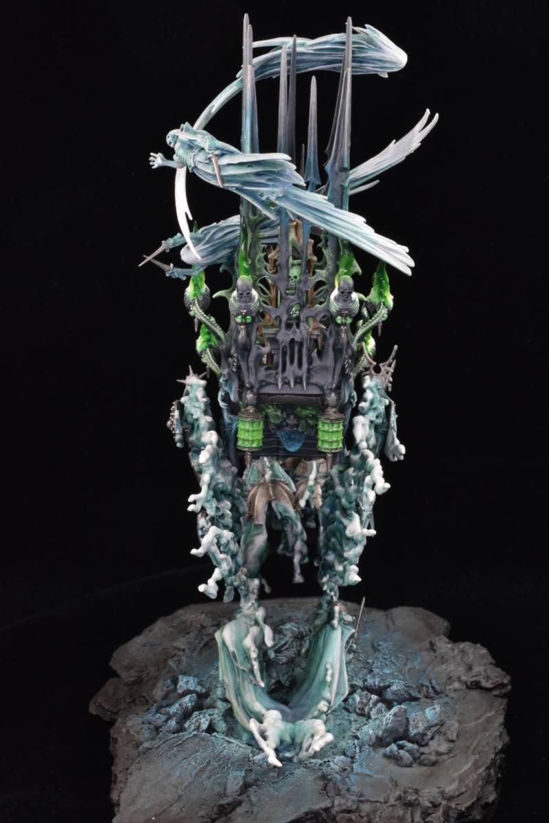 【塗装済み完成品】モーティスエンジン　ウォーハンマー Warhammer AoS　ペイント　塗装　ガレージキット_画像4