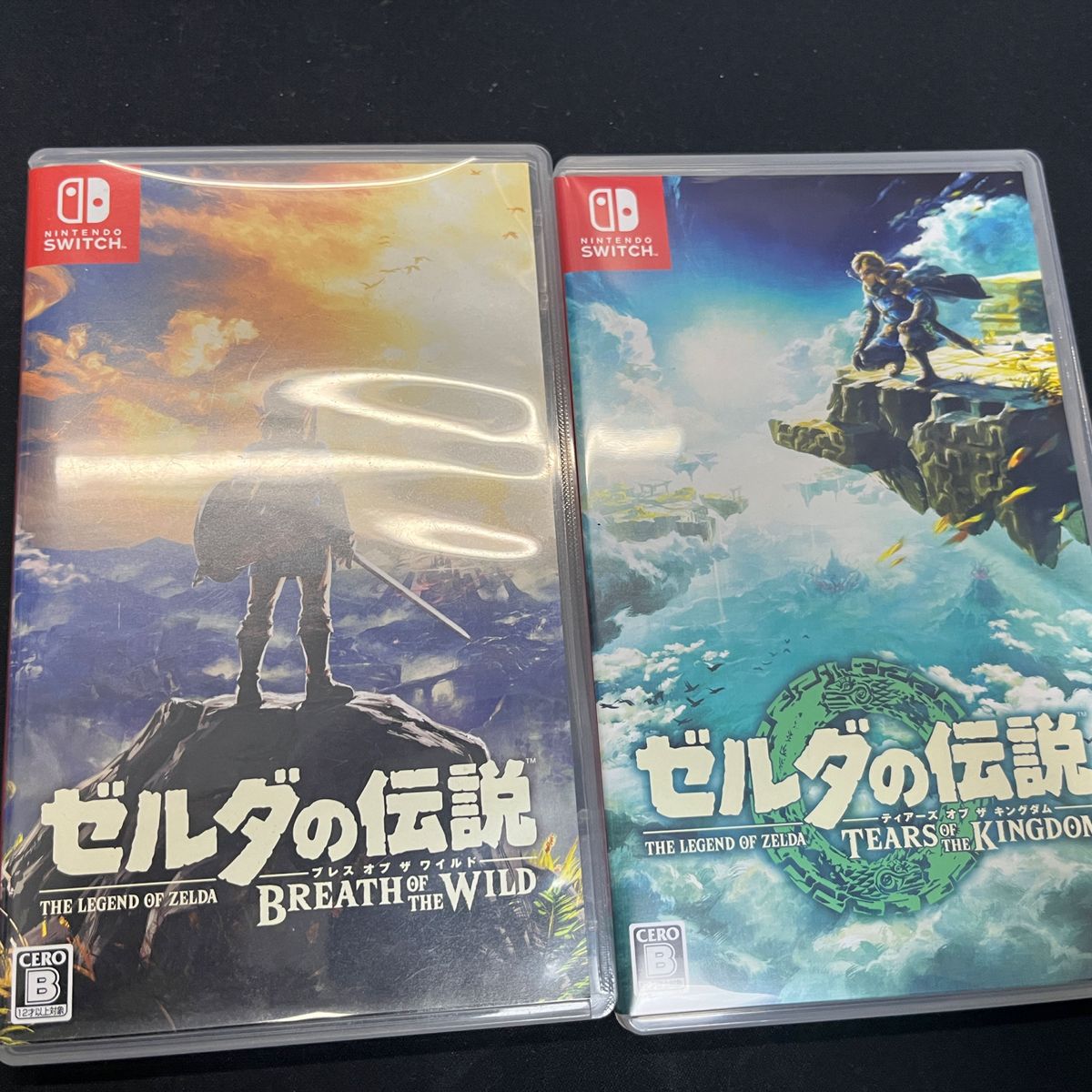 ゼルダの伝説 2本セット ブレスオブザワイルド ティアーズオブザ