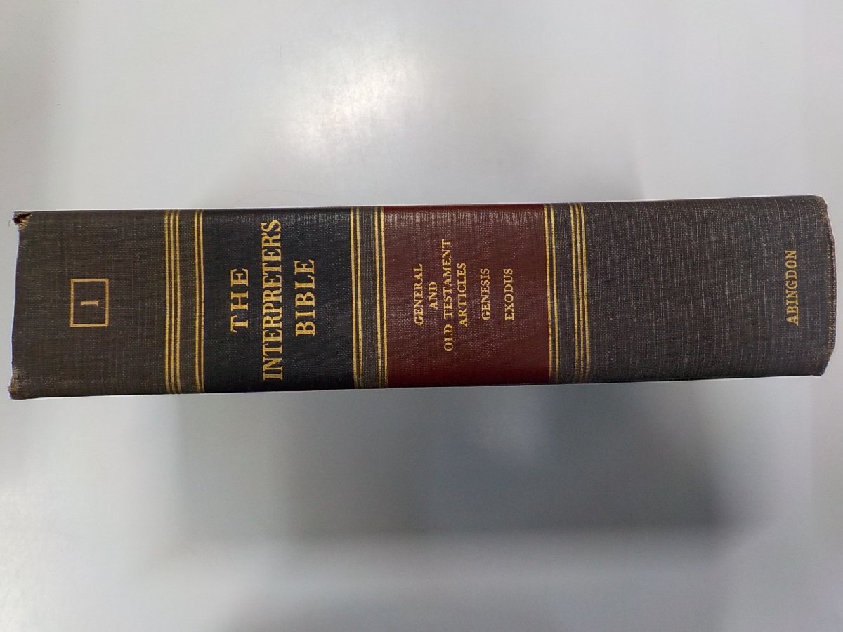 K5191◆THE INTERPRETER'S BIBLE The Holy Scriptures VOLUME 1 Abingdon Press▼_画像1