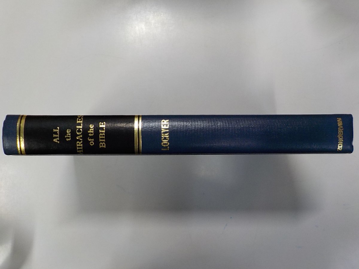 2V0060◆ALL THE MIRACLES OF THE BIBLE HERBERT LOCKYER Zondervan Books(ク）_画像1