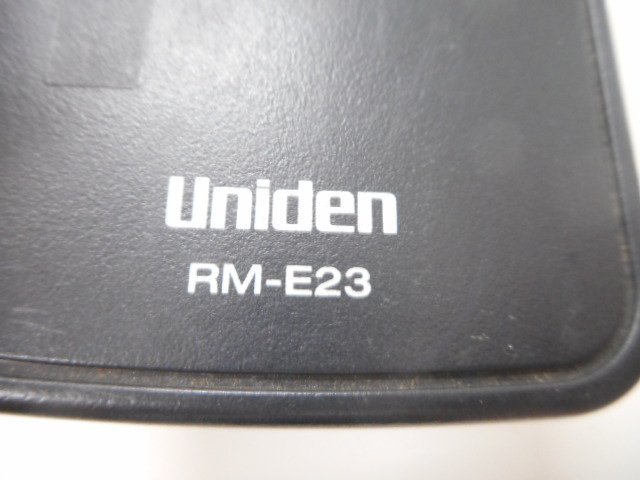 C6022◆Uniden チューナーリモコン RM-E23(ク）の画像3