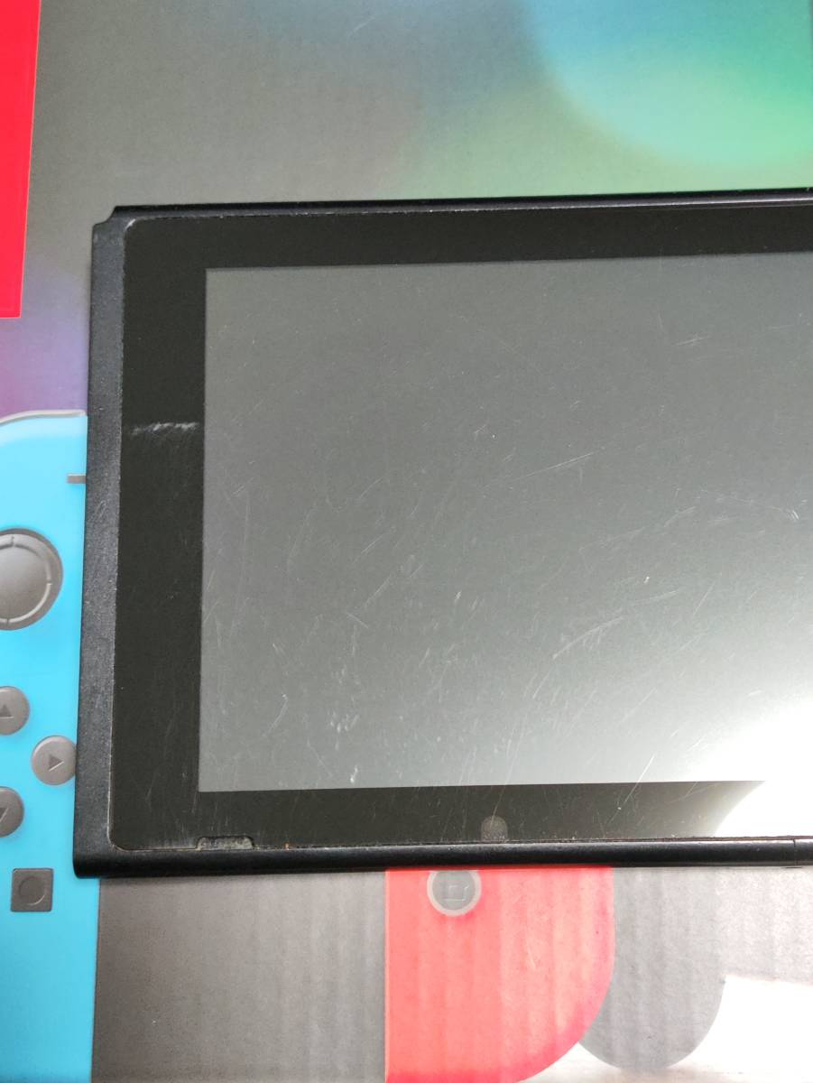 送料無料 動作確認済み Nintendo Switch HAC-S-KABAA 2017年製 未対策