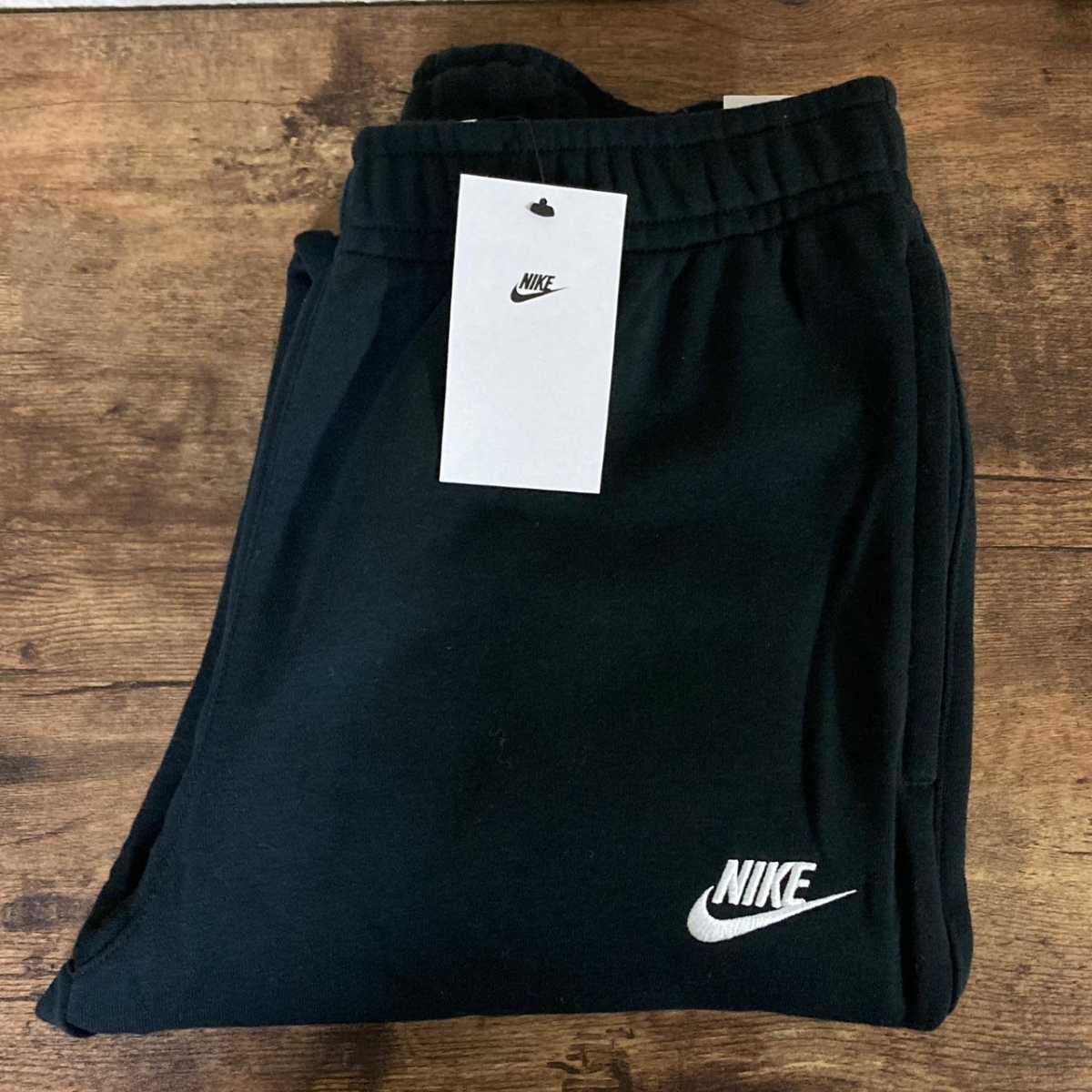 新品未使用 NIKE フレンチテリー セットアップ Lサイズ 黒 ナイキ 国内正規品 トレーナー&スウェット パンツ ブラック BV2667 BV2680_画像10