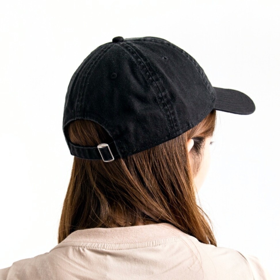 新品未使用 ニューエラ 無地 ローキャップ 黒 メンズ レディース 帽子 NEW ERA 9TWENTY ne201 ブラック 男女兼用 正規品_画像7