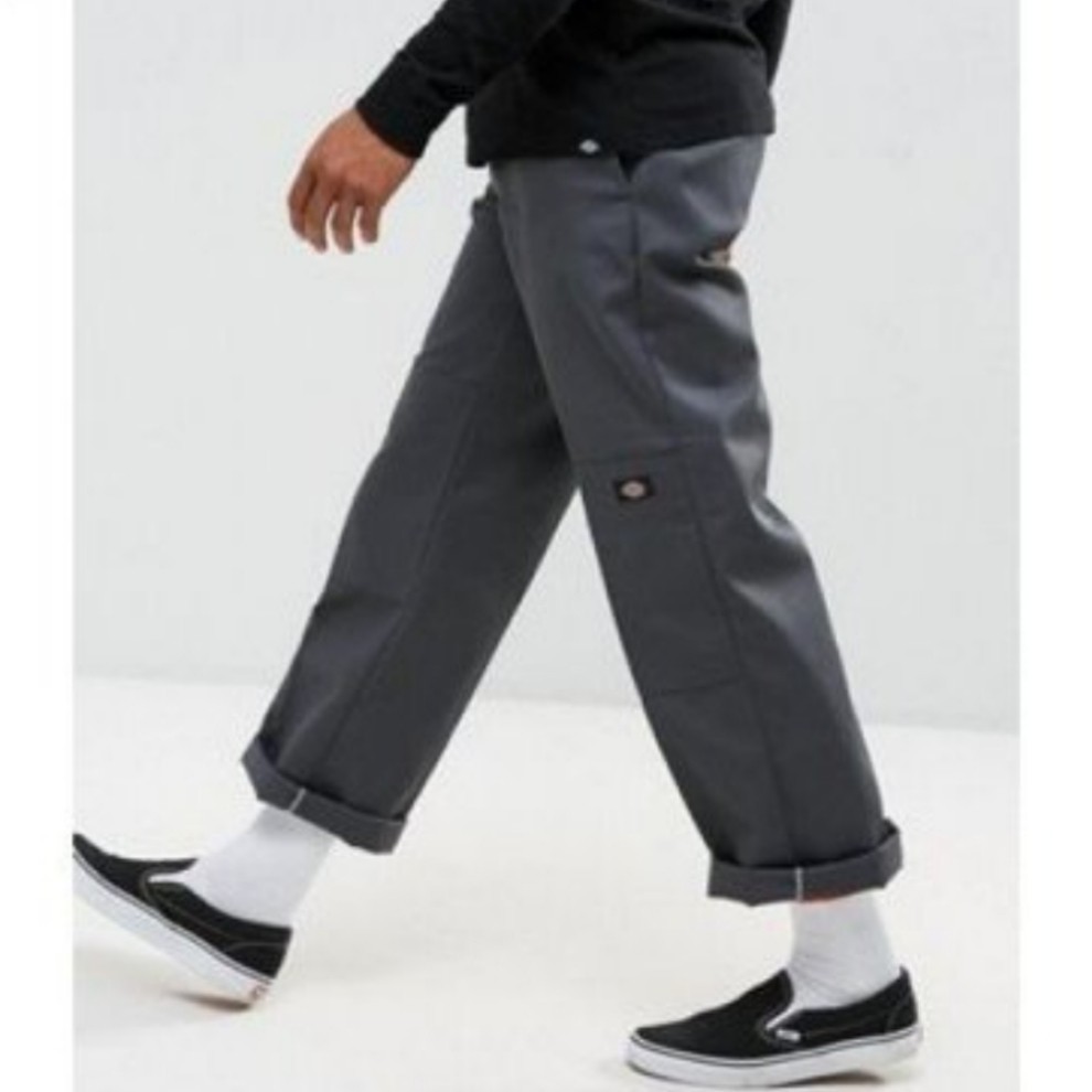 新品未使用 ディッキーズ USモデル ダブルニー ワークパンツ Dickies 85283 W32×L30 CH チャコールグレー