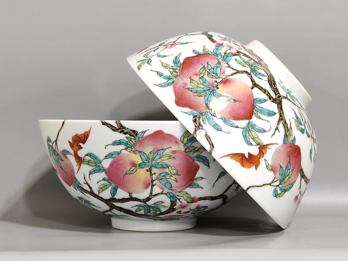 最安値級価格 【徳】旧家蔵出『清 骨董品 古美術品 中国陶瓷器 共箱
