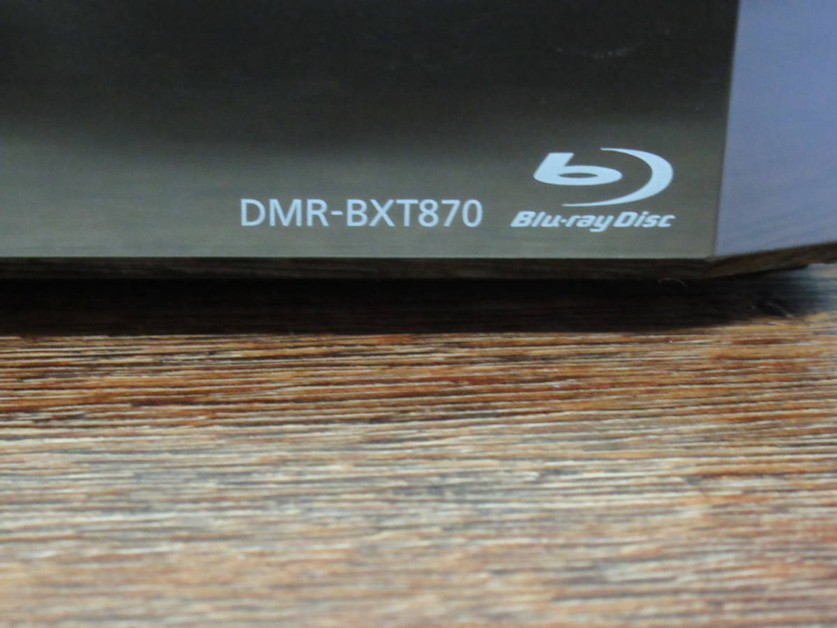 ♪♪動作確認済 3TB 3番組録画 ブルーレイレコーダー パナソニック DIGA DMR-BXT870 新品リモコン♪♪_画像5