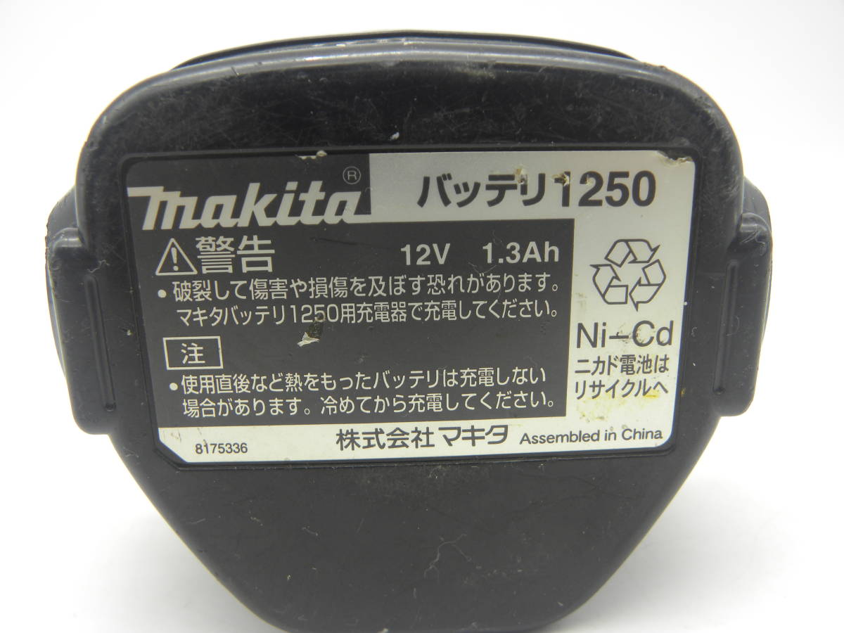 MAKITA バッテリー　まとめ　６個　1202　1235　1250　BL1411G　ジャンク品　5540_画像5