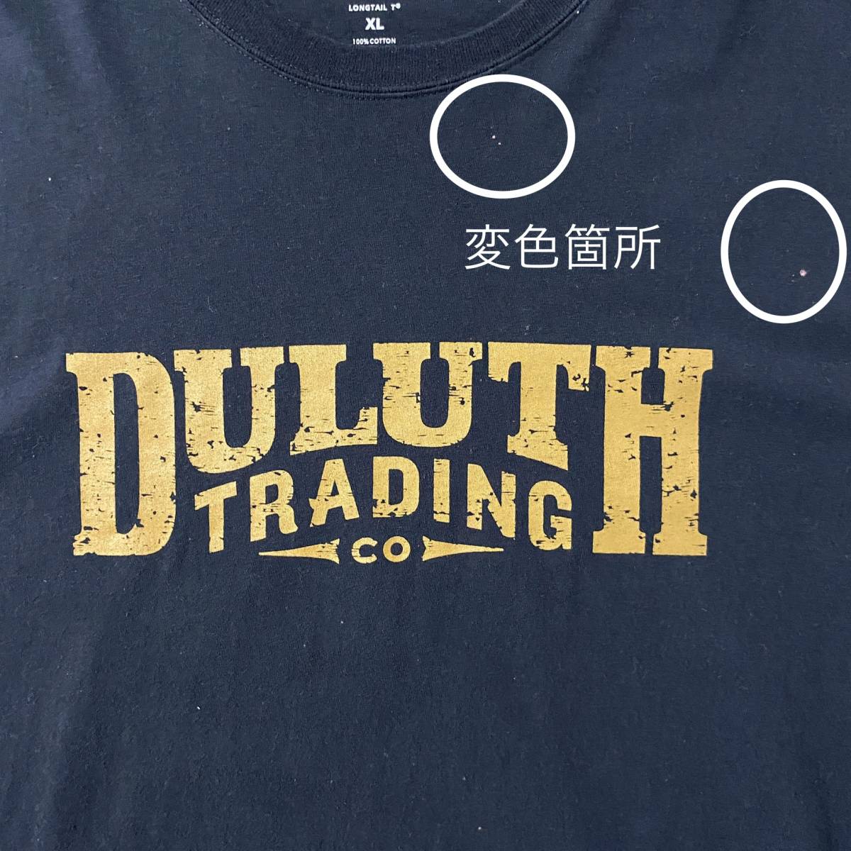 アメリカ古着　Duluth Trading Company　半袖　Tシャツ　XLサイズ　クルーネック　ビッグサイズ　【Q133】_画像6