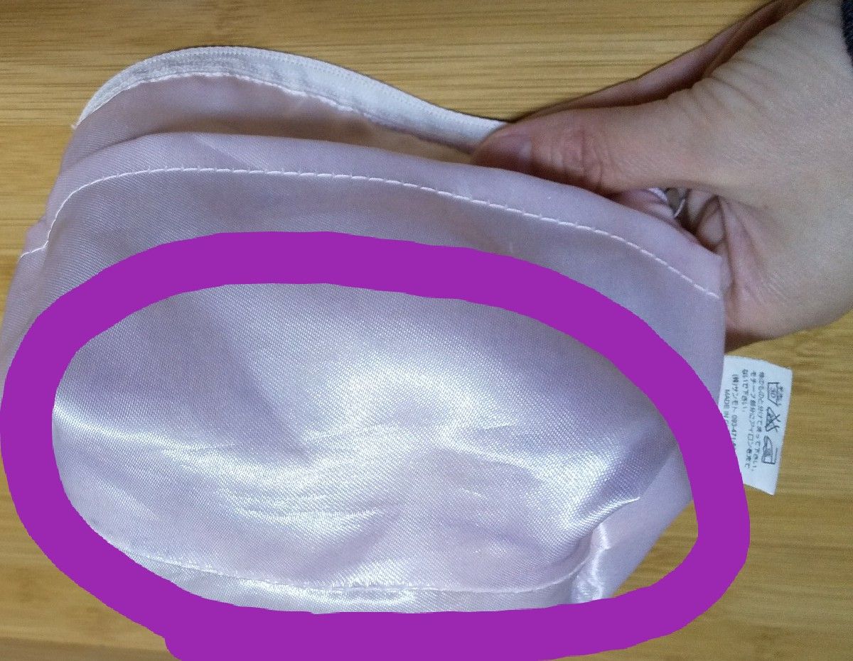 【ピンク】化粧ポーチ バラ刺繍 パール レースポーチ 小物入れ サニタリーケース コスメポーチ