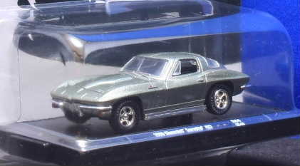 1/64 M2マシーン 1966 シボレー・コルベット Chevrolet Corvette 427（Mosport Green Metallic）●_画像2
