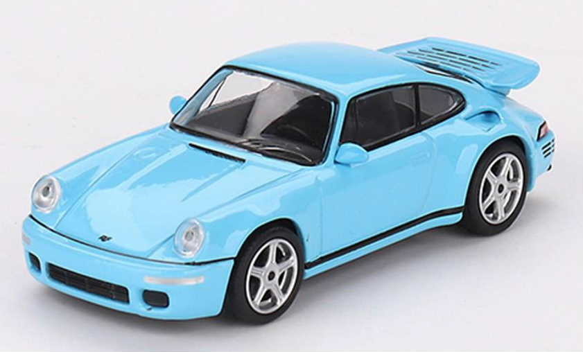 1/64 MINI-GT RUF CTR アニバーサリー バイエルン ヒンメルブラウ (スカイブルー) (左ハンドル)【562】_※イメージ画像