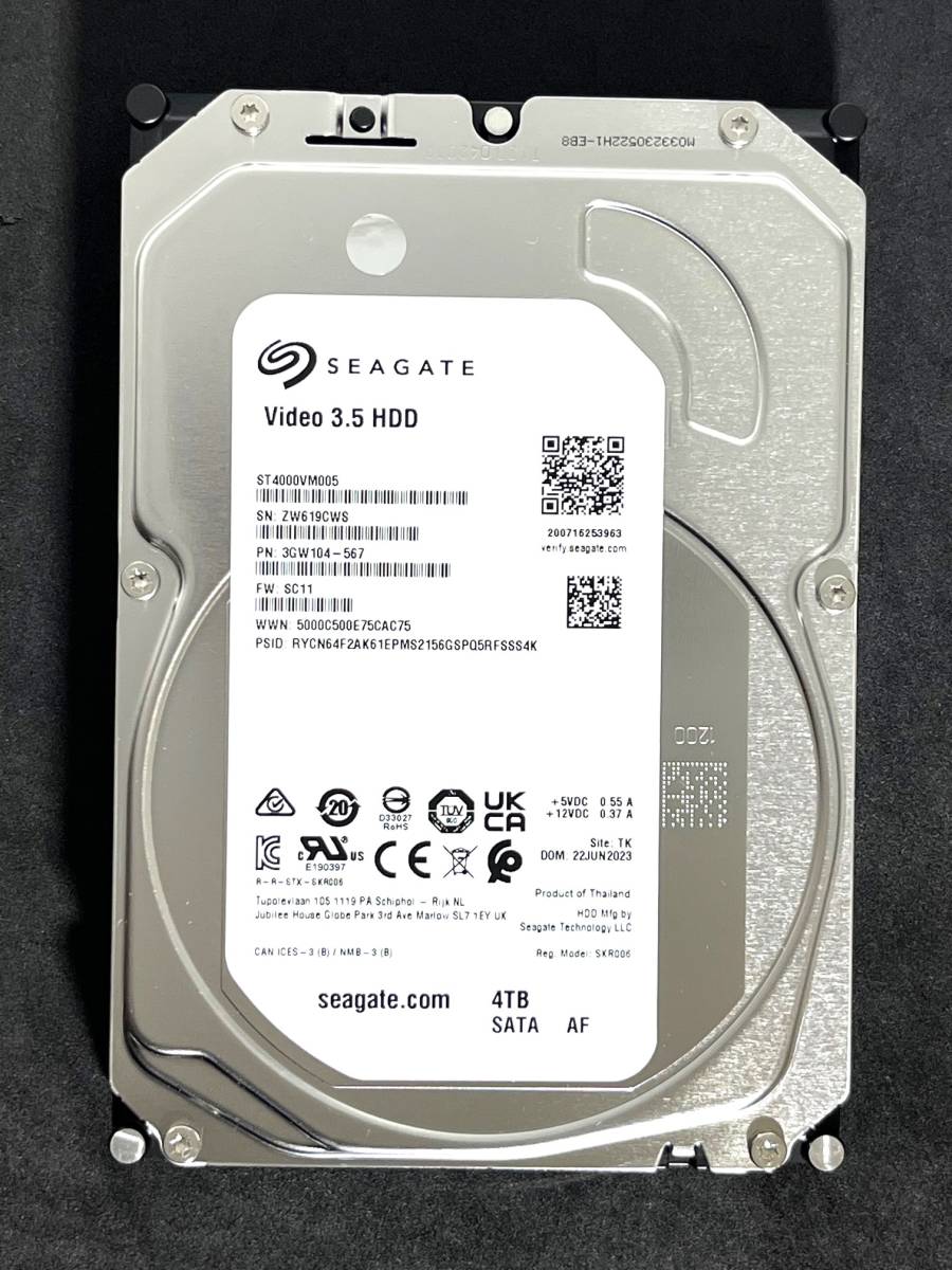 Seagate シーゲイト 内蔵ハードディスク Desktop HDD 3TB ( 3.5 インチ