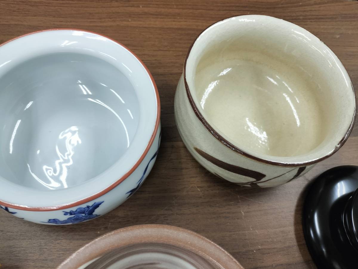 茶道具 建水 茶杓 急須　 茶巾　など　大量一式 おまとめ　煎茶道具　茶_画像4