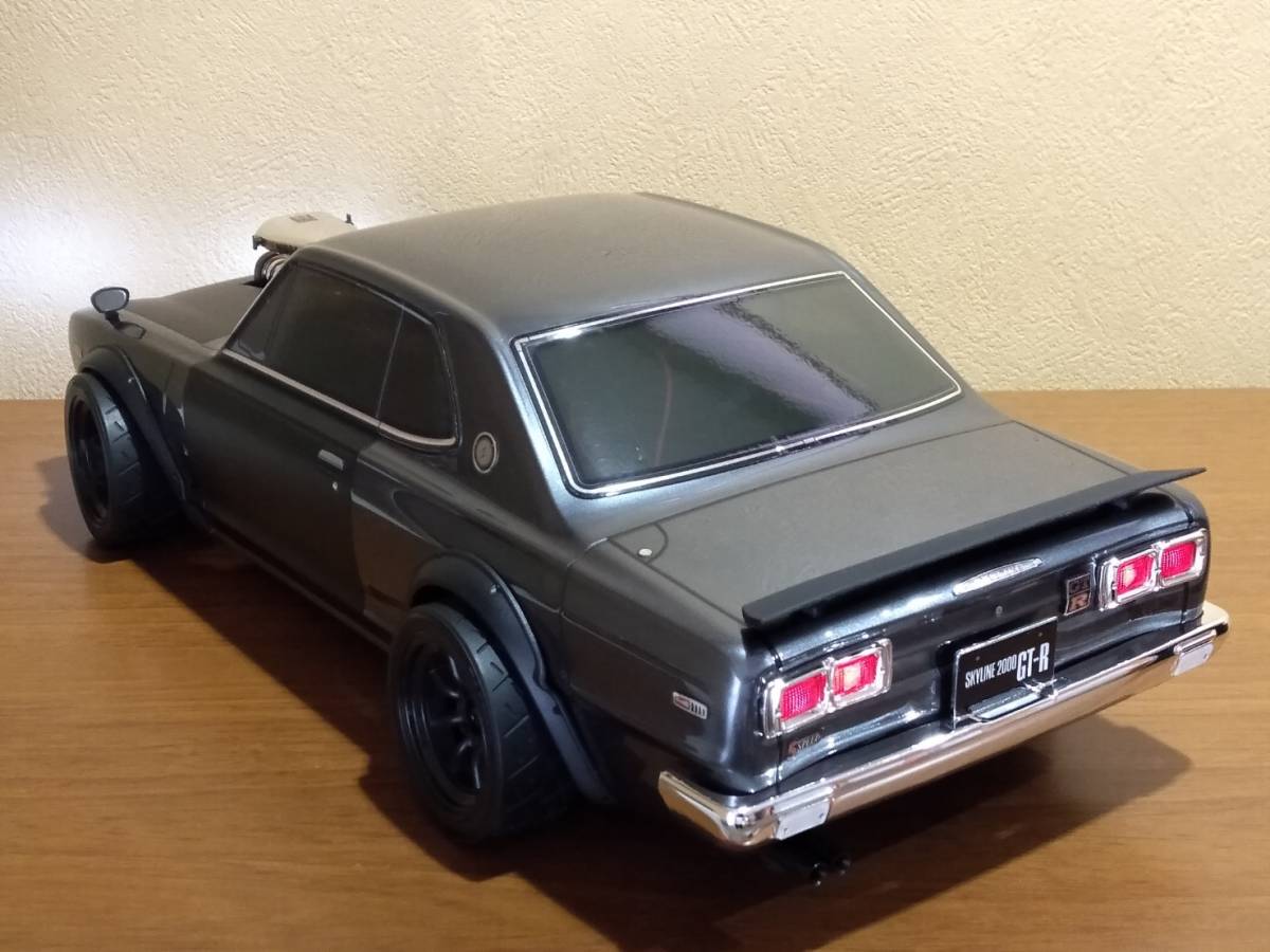 塗装組立完成品 京商1/10スカイライン2000GT-Rスーパー 塗装組立完成品 京商1/10スカイライン2000GT-Rスーパー