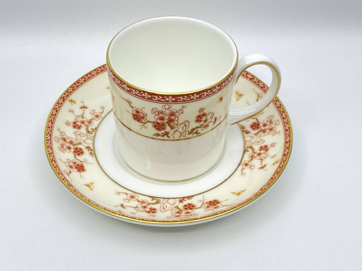 WEDGWOOD ウェッジウッド MALABAR Coffee Cup & Saucer マラバル コーヒーカップ&ソーサー *L290_画像3