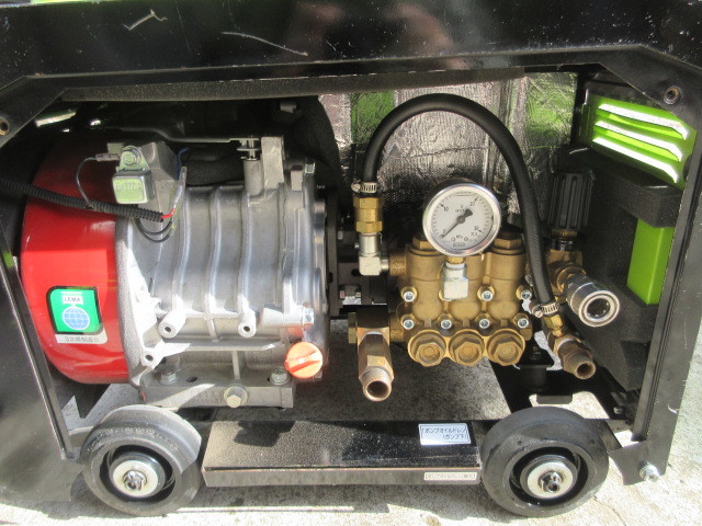 148 フルテック MTウォッシャーマン OT-1513GB 防音型 高圧洗浄機 150K圧 ガソリン エンジン (P60)_画像4