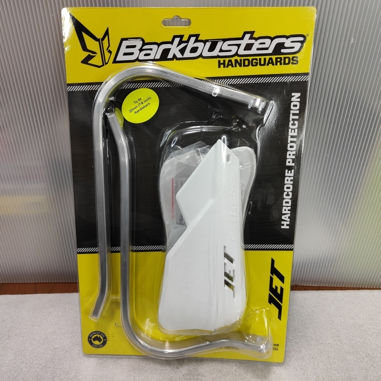 40%OFF★Burkbusters 22mmハンドルバー用 ハンドガード XR230 XR250 XLR250 KLX250 セロー225 JET-001-00-WH_画像1