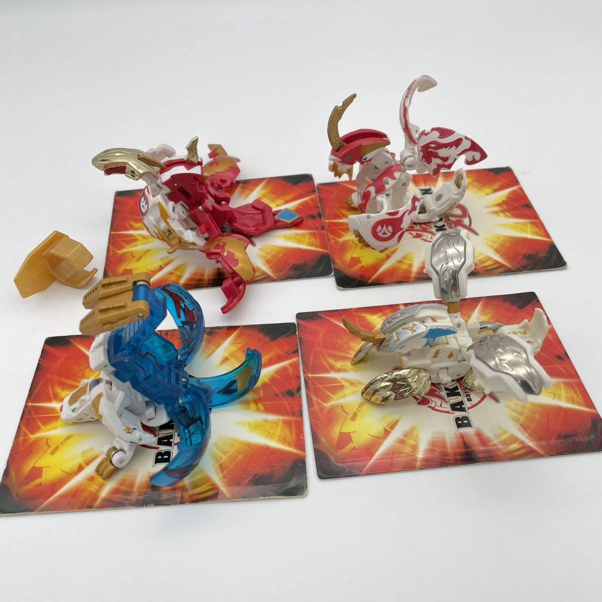 神3 武フドウ 統タヴァネル ジゲンドラガオン 天ドラガオン 爆丸 爆テク Bakugan 爆TECH フィギュア SEGATOYS まとめ売り_画像3