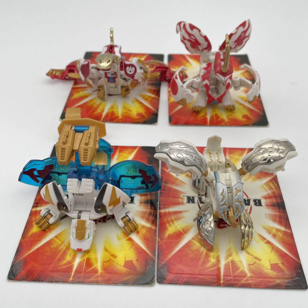 神3 武フドウ 統タヴァネル ジゲンドラガオン 天ドラガオン 爆丸 爆テク Bakugan 爆TECH フィギュア SEGATOYS まとめ売り_画像1