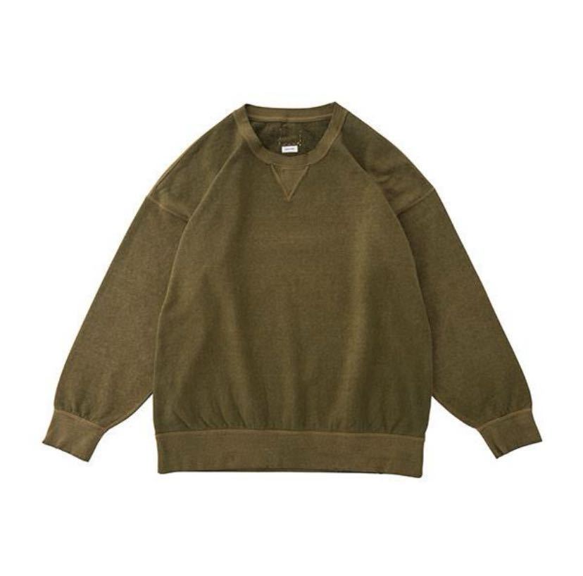 visvim 20ss JUMBO SWEAT L/S (UNEVEN DYE) 3番_画像1