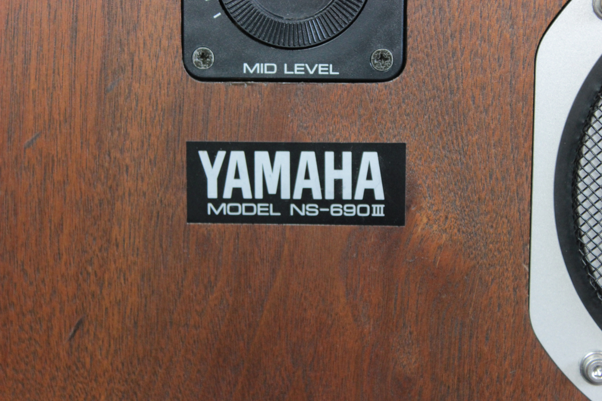 71XOO YAMAHA YAMAHA NS-690 III 3路書架式音箱系統配對 原文:71XOO YAMAHA ヤマハ NS-690Ⅲ 3ウェイブックシェルフ型 スピーカー システム ペア 台付