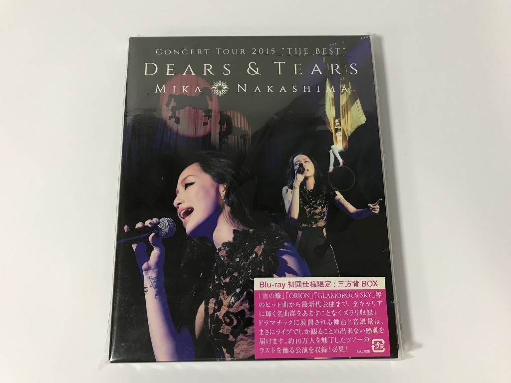 SG248 中島美嘉 / Concert Tour 2015 THE BEST -DEARS＆TEARS- 初回限定版 【Blu-ray】 1031_画像1