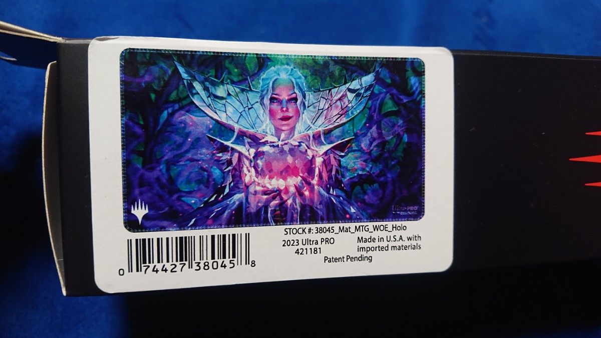 【未開封】MTG エルドレインの森 パッケージ 絵柄 プレイマット ウルトラプロ フォイル（holo foil）