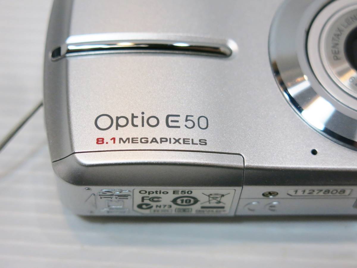 ◇PENTAX ペンタックス Optio E50 コンパクトデジタルカメラ ジャンク品◇3H35_画像7