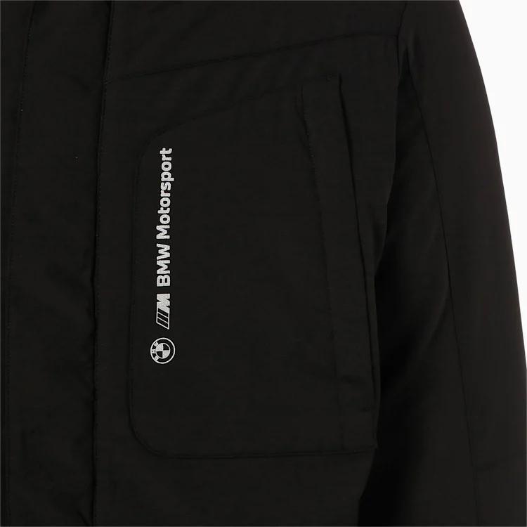 プーマ BMW コラボ MMS パデッドジャケット USサイズM 日本サイズL相当 定価22000円 ブラック 黒 メンズ 中綿 コート アウター_画像7