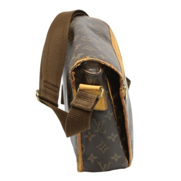 ルイヴィトン ショルダーバッグ M40106 メッセンジャーPM・ボスフォール モノグラム LOUIS VUITTON ブラウン ユニセックス 中古_画像4