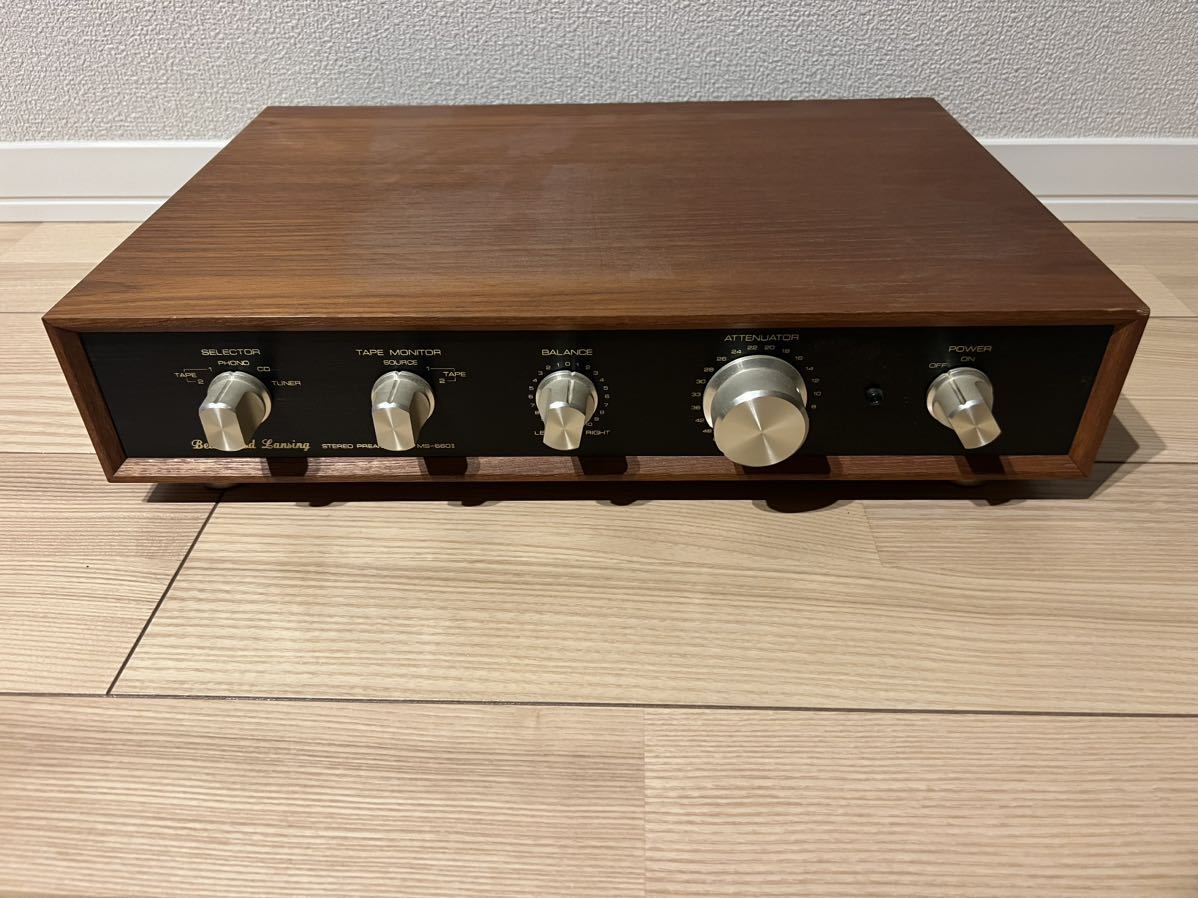 Bell Wood Lansing　ベルウッド・ランシング　MS-660Ⅱ　プリアンプ パワフル_画像1