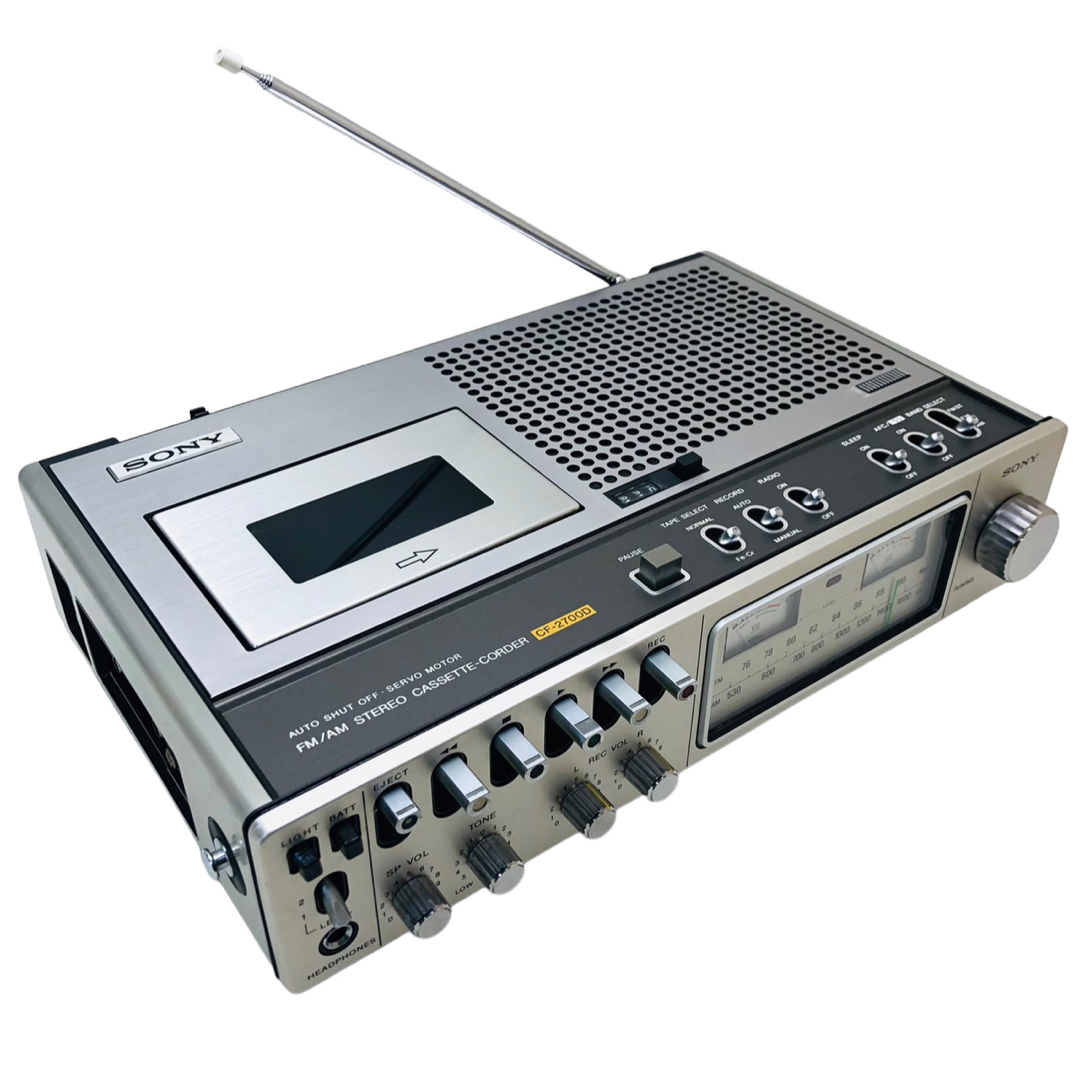 SONY ステレオラジオ＆カセットデッキ CF-2700D Yahoo!フリマ（旧）-