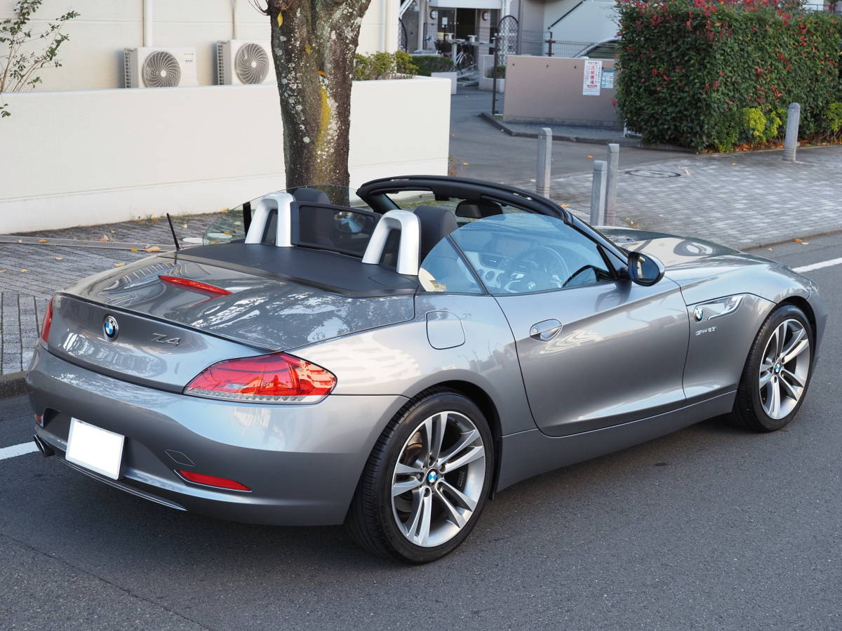 2011年 BMW Z4 sDrive2.3ハイライン/実走行7.3万㌔！18インチアルミ/パドルシフト/上質内装・革シート&シートヒーター/電動オープン/美車！_画像7