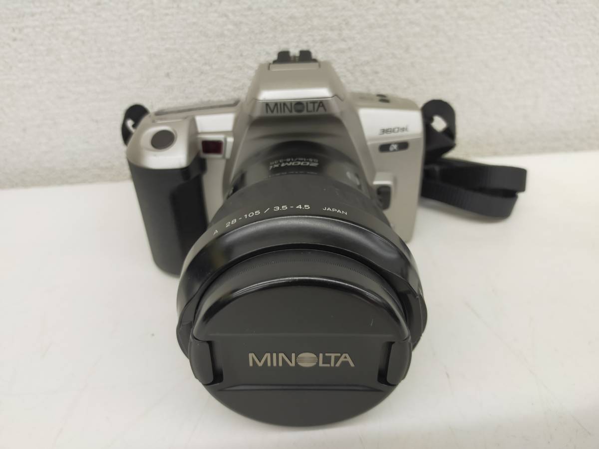 【ジャンク品】フィルムカメラ MINOLTA α360si MINOLTA 28-105mm 1:3.5-4.5 ※2400010275999_画像1