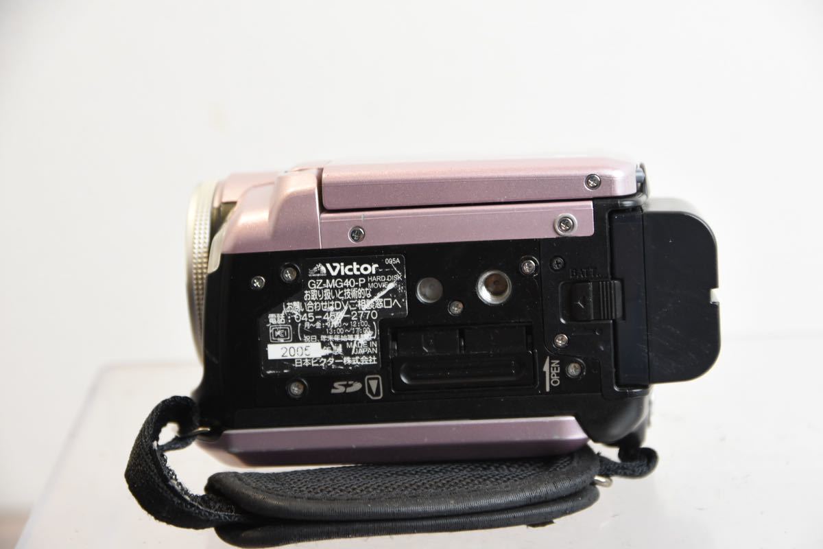 デジタルビデオカメラ Victor ビクター GZ-MG40-P 231108W76_画像10