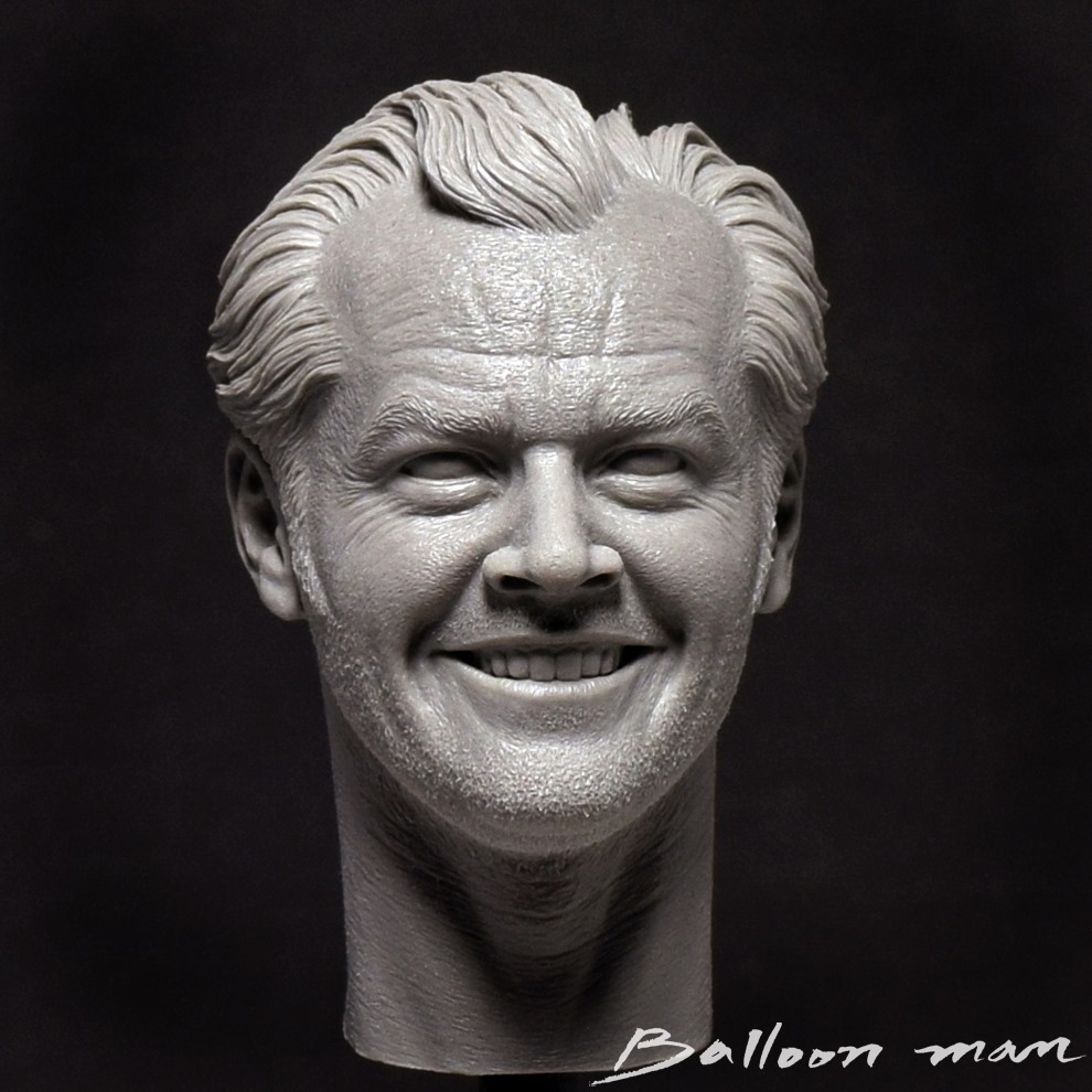 Balloon man 1/6 Jack Nicholson head sculpt 　1/6 ジャック ニコルソン ヘッド　限定50個　No.15 新品未使用　超貴重！