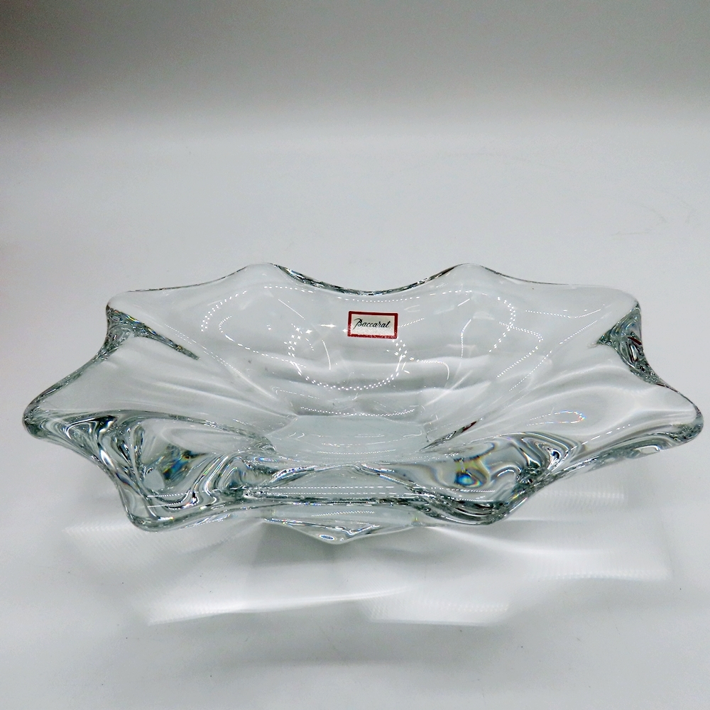 灰皿 ガラス クリスタル-