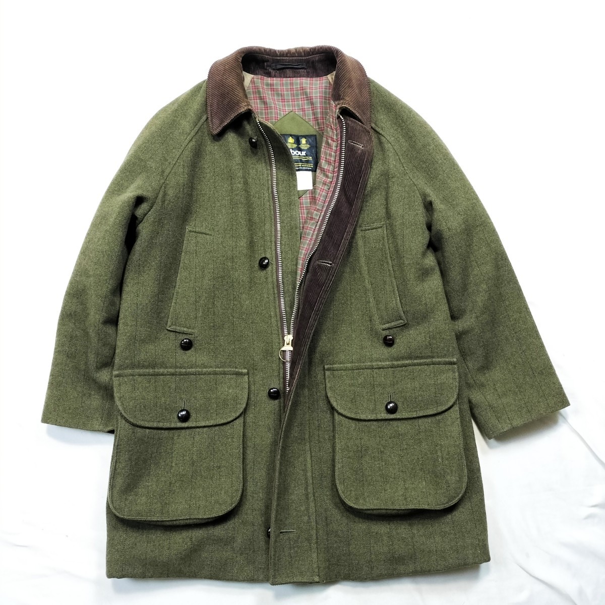90s Barbour Derby tweed c40 バブアー ダービーツイード 90s Barbour Derby tweed c40 バブアー ダービーツイード