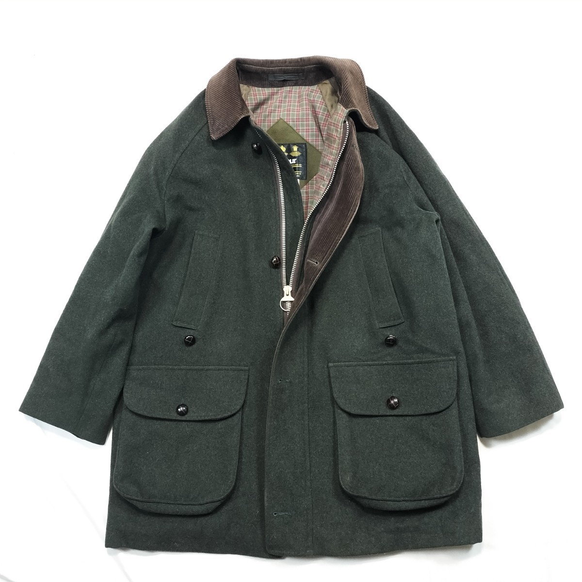 90s Barbour Loden Jacket　c40 バブアー　ローデン　ウール　ロデン wool 　　_画像1