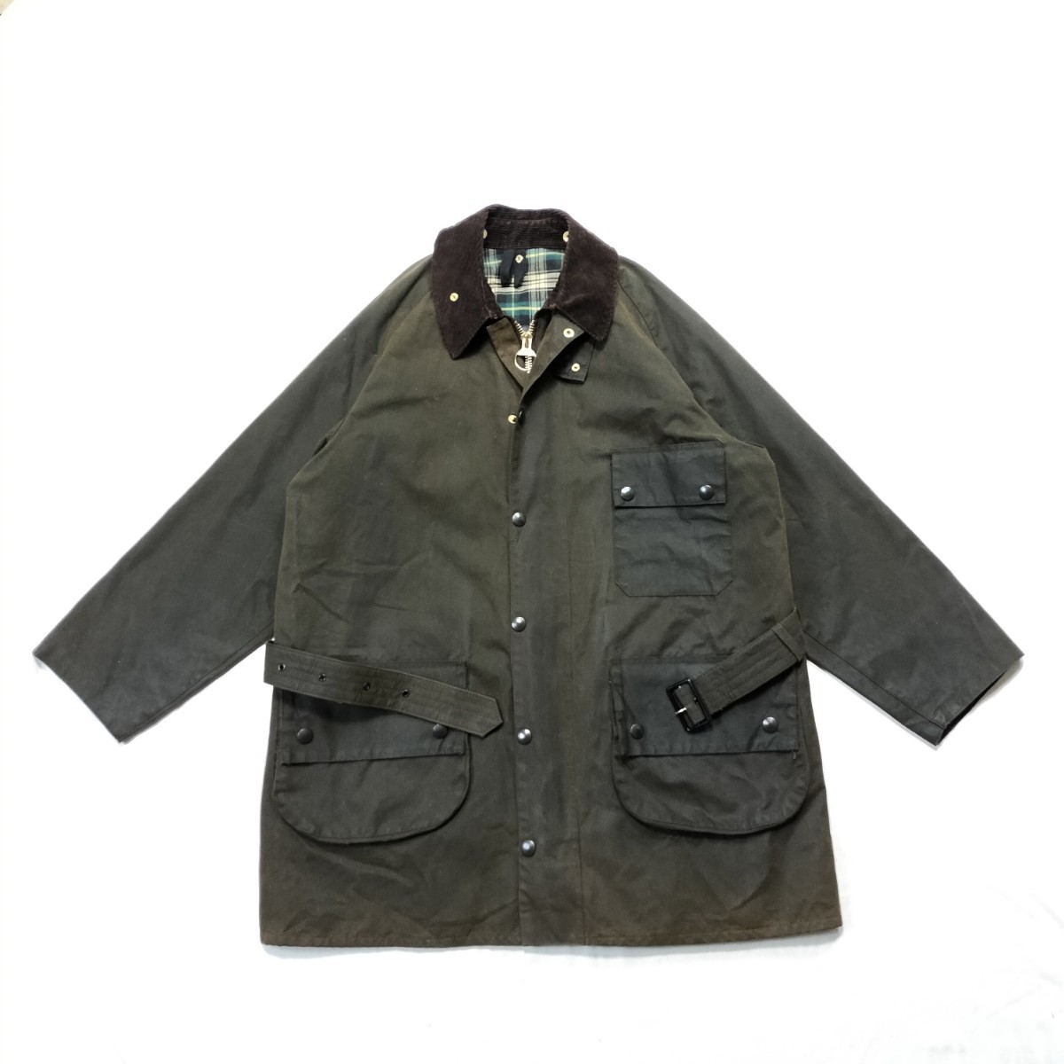 ほぼデッドストック 2crest BARBOUR SOLWAY ZIPPER c42 1985年 ほぼデッドストック 2crest BARBOUR SOLWAY ZIPPER c42 1985年