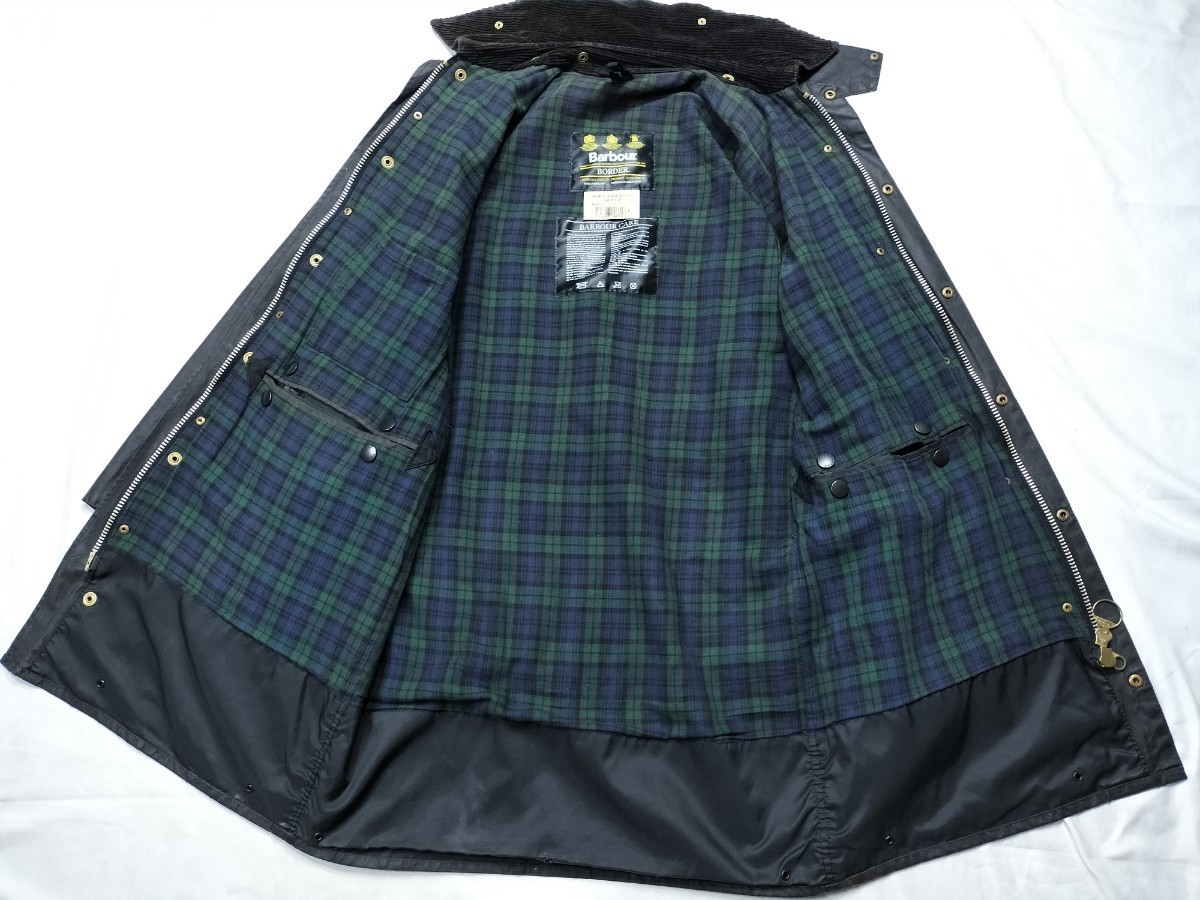 SPECIAL 90s Barbour Border c38 ブラック バブアー ボーダー SPECIAL 90s Barbour Border c38 ブラック バブアー ボーダー